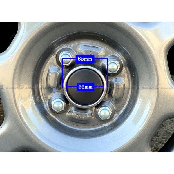 エブリイバン DA17V ステンレス センター ホイール キャップ リング
