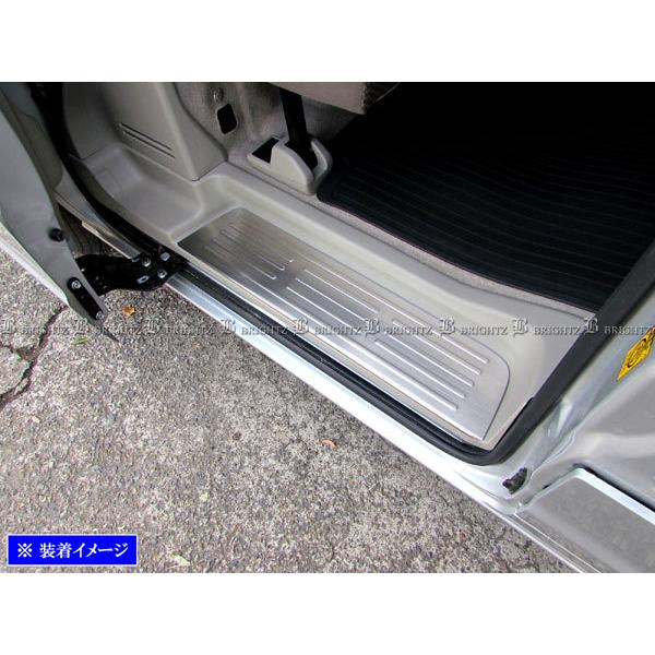 エブリイバン DA17V ステンレス エントランス モール キッキング シル
