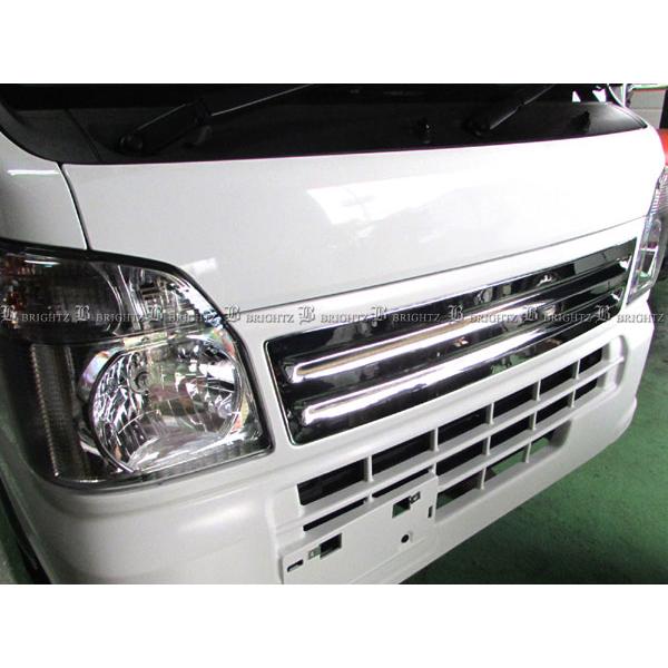 ほぼ新品！スズキ　キャリイ　DA16T フロントグリル Amazon | キャリィ DA16T メッキ フロントグリル - | グリル