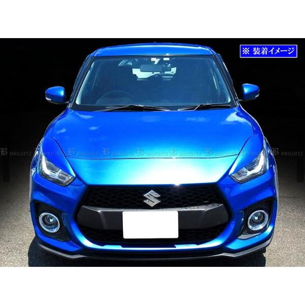スイフトスポーツ ZC33S メッキ フォグ ライト カバー FOG−COV−398 