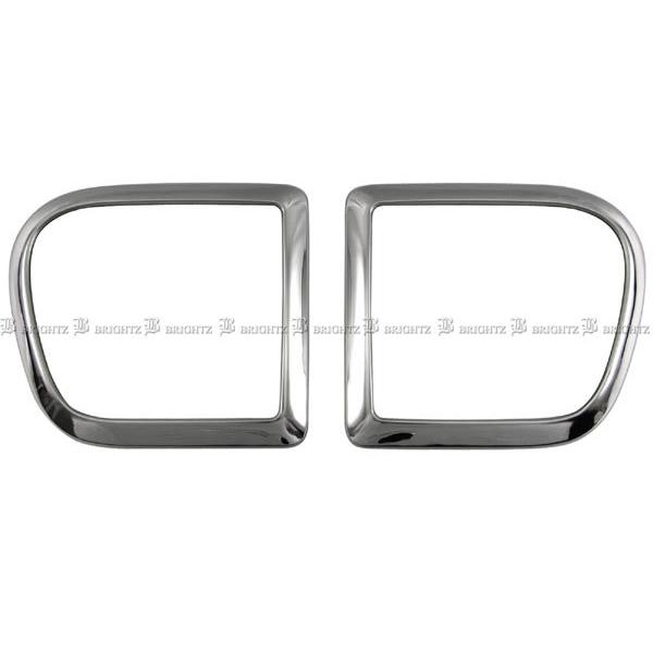 エブリイバン DA17V 超鏡面 ステンレス メッキ スピーカー リング 2PC