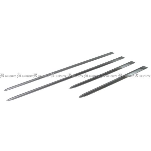 ワゴンRカスタムZ MH95S メッキ サイド ドア モール 「 55cm×2 」 90cm
