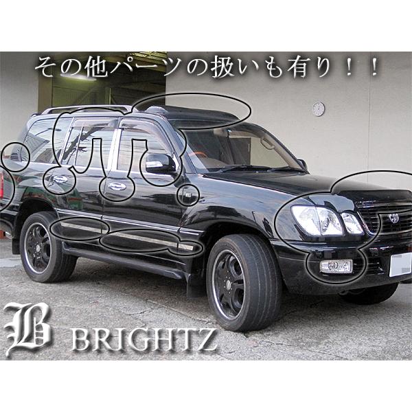 ランクル 100 HDJ101K UZJ100W メッキ フェンダー ミラー カバー