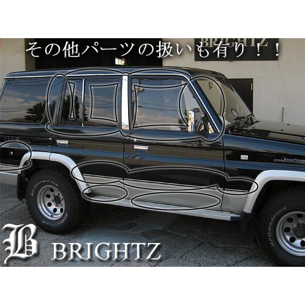 プラド 70 超鏡面 ステンレス メッキ フューエル リッド カバー