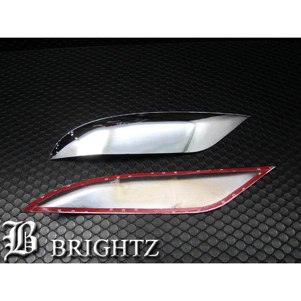 プラド 150 中期 メッキ ヘッド ライト アイライン ランプ