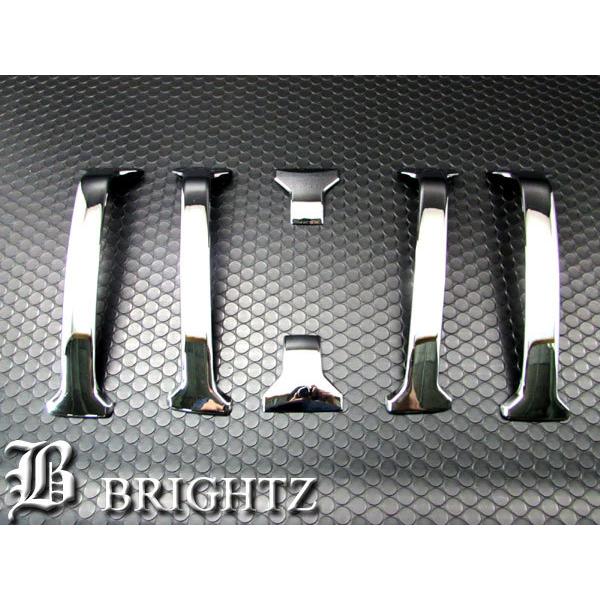 プラド 150 GRJ151W 中期 メッキ グリル カバー 6PC E フロント