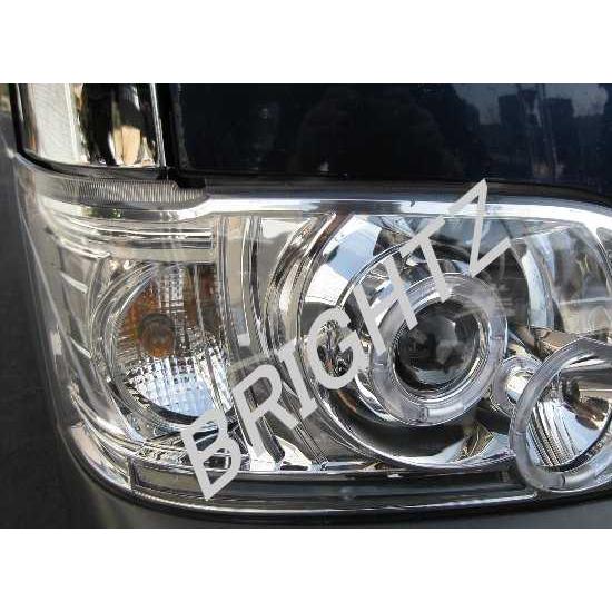 ハイエース 200 1型 2型 ヘッド ライト 本体 ランプ フロント ユニット