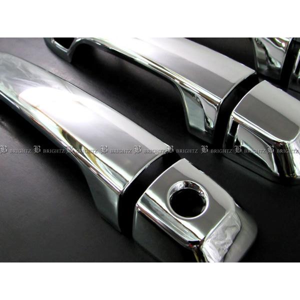 ランクル 200 URJ202W 後期 メッキ ドア ハンドル カバー ノブ Cタイプ