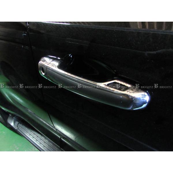 ランクル 200 URJ202W 後期 メッキ ドア ハンドル カバー ノブ Cタイプ