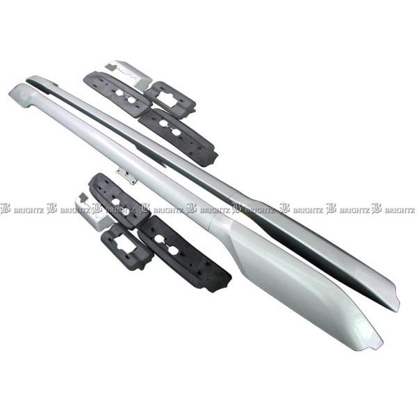 プラド 150 151 ルーフ レール キット シルバー カバー ガーニッシュ アタッチメント 荷台 ランクル ランドクルーザー ROOF−RAIL−009
