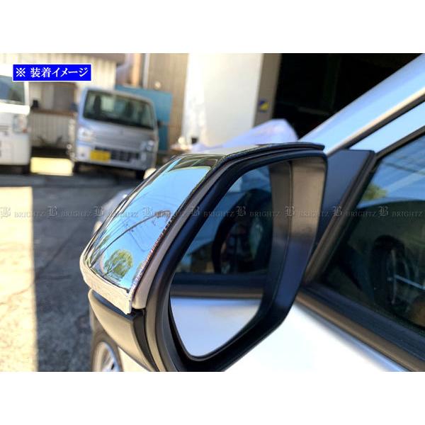 プロボックス NHP160V NSP160V メッキ サイド ドア ミラー カバー