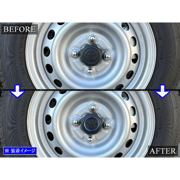 プロボックス NCP160V NCP165V ステンレス センター ホイール キャップ