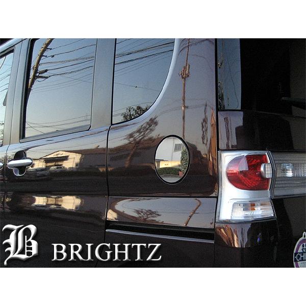 タント L375S L385S 超鏡面 ステンレス メッキ フューエル リッド