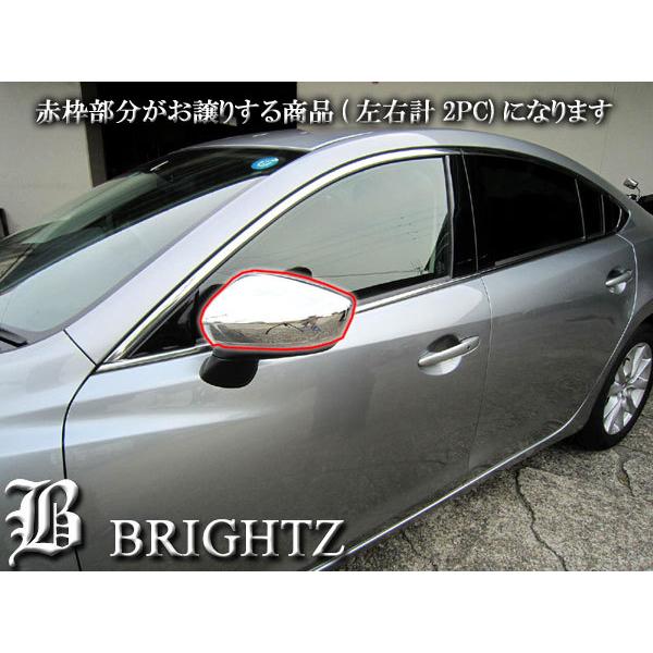 マツダ GJ2FPアテンザセダン ドアミラー 左 アテンザ LDA-GJ2FP 左サイドミラー 左ドアミラー 41V GJF7-69