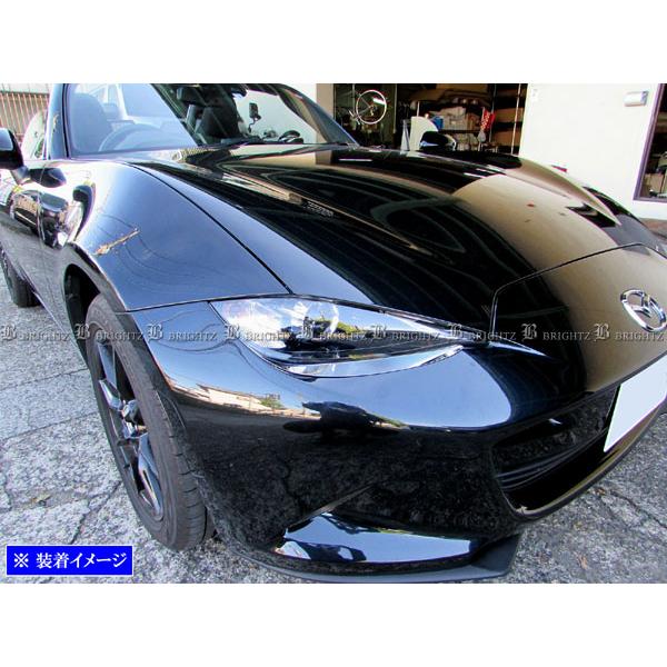 ロードスター ND5RC ND5RE 超鏡面 ステンレス メッキ ヘッド ライト