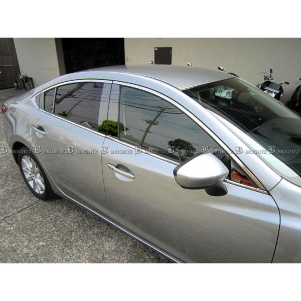 インサイトZE2/3超鏡面メッキ調クローム調ピラー超鏡面ステンレス調ピラーホンダ インサイト ZE2 超鏡面 ステンレス メッキ ウィンドウ モール