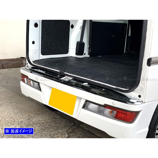 ハイゼットカーゴ S321V S331V 後期 メッキ リア バンパー フット