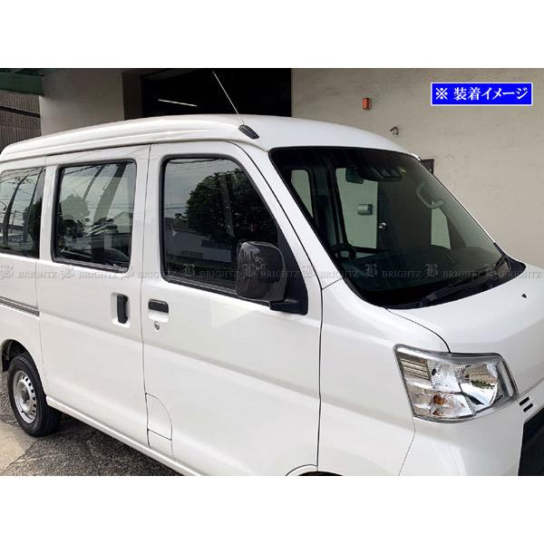ハイゼットカーゴ S321V S331V リアルカーボン サイド ドア ミラー