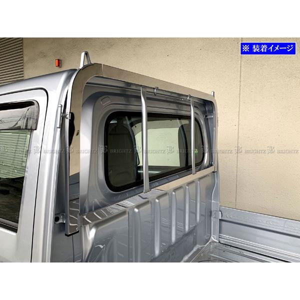 ハイゼットトラック S500P S510P 前期 超鏡面 ステンレス メッキ 鳥居