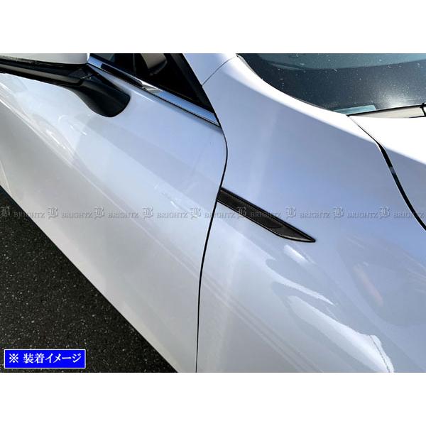 MAZDA3セダン BPEP BPFP ステンレス フェンダー ガーニッシュ 黒 