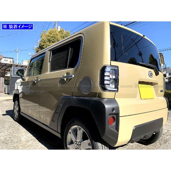 タフト/TAFT LA900S/LA910純正 フューエルリッドガーニッシメッキ ダイハツ タフト/TAFT LA900S/LA910S：純正 フューエルリッド