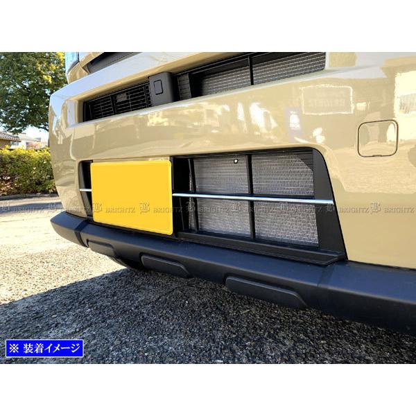 タフト LA900S LA910S 超鏡面 ステンレス メッキ フロント バンパー