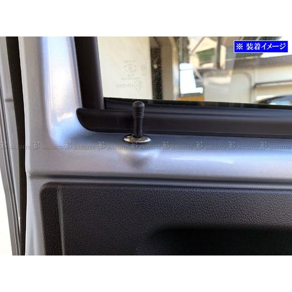 ハイゼットトラック S201P S211P 超鏡面 ステンレス メッキ ドア