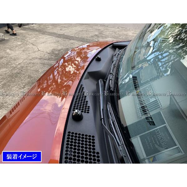 タントカスタム L375S L385S メッキ フロント ウォッシャー ノズル