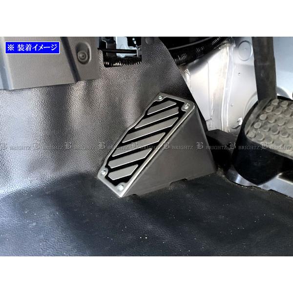 ハイゼットトラック S500P S510P ステンレス フット レスト ハイゼットトラック S500P S510P ステンレス フット レスト