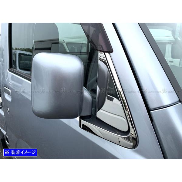 ハイゼット ジャンボ S500P S510P S500系 側面鏡面ステンレスパネル
