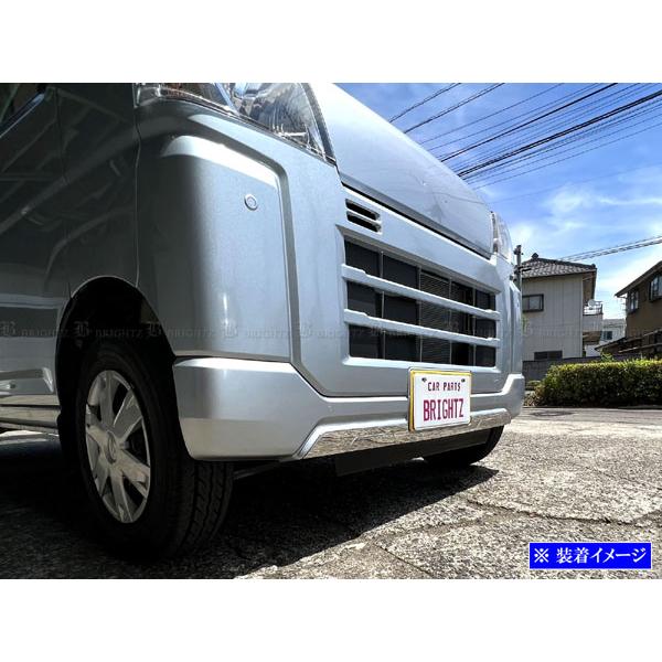 アトレー S700V S710V 超鏡面 ステンレス メッキ フロント バンパー