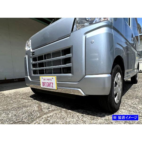 ハイゼット　ステンレスバンパー ハイゼットカーゴ S700V S710V ステンレス フロント バンパー リップ