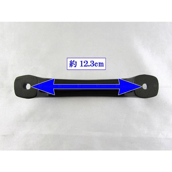 ハイゼットカーゴ S321V S331V アルミ アシスト グリップ 黒 1PC 補助