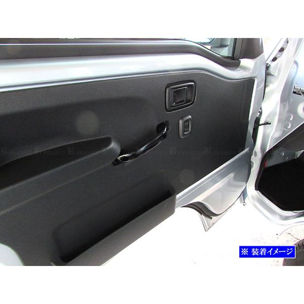 ハイゼットカーゴ S321V S331V アルミ アシスト グリップ 黒 1PC 補助