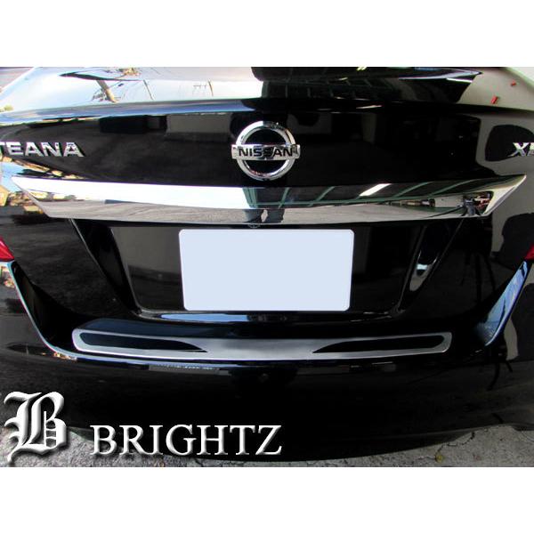 ☆NISSAN☆ 日産 ティアナ TEANA DBA-L33 リアバンパー ティアナ L33 ステンレス リア バンパー フット プレート リヤ