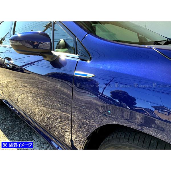 WRX S4 VBH 超鏡面 ステンレス メッキ フェンダー ガーニッシュ カバー