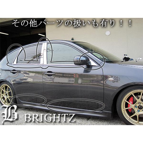 インプレッサ GRB GRF 超鏡面 ステンレス メッキ ピラー パネル
