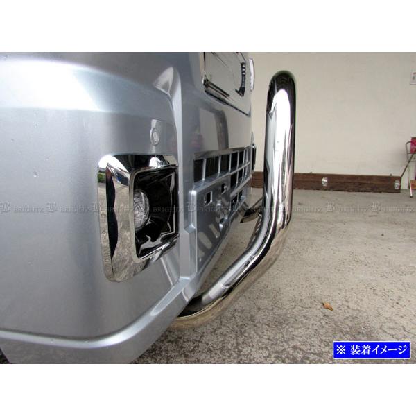 サンバートラック S510J S500J 後期 メッキ フロント グリル ガード