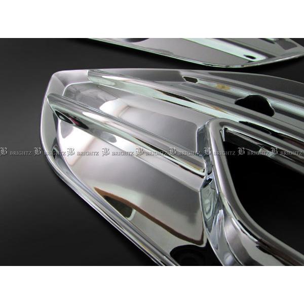 ghost カスタムパーツ 2セット クラウン 210 211 214 後期 メッキ フォグ ライト ランプ カバー E FOG