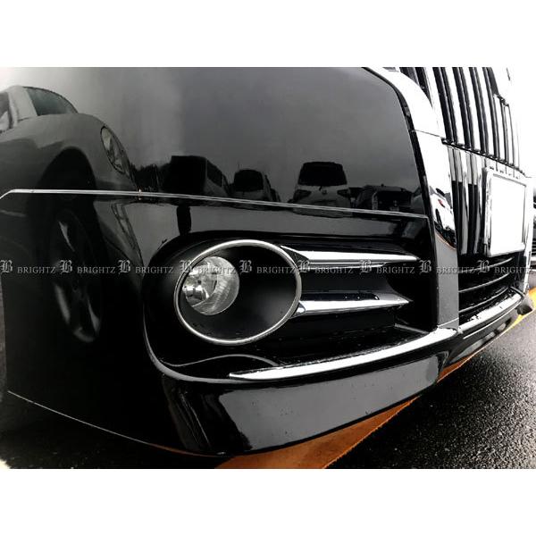トヨタ エスクァイア R80系 フォグランプカバー エスクァイア ZRR80G ZRR85G ZWR80G 前期 メッキ フォグ ライト ランプ