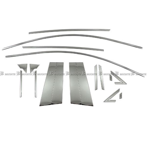 C-HR ZYX10 ZYX11 超鏡面ステンレスメッキピラーパネル アッパー