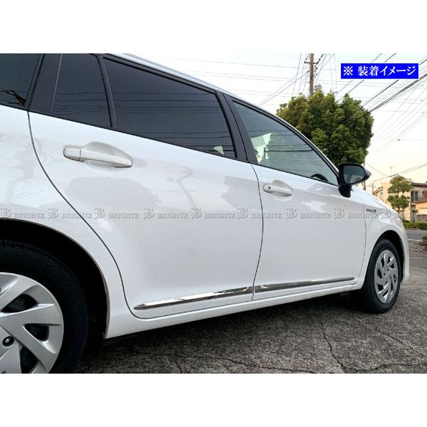 カローラフィールダー 160 NZE164 NKE165 メッキ サイド ドア