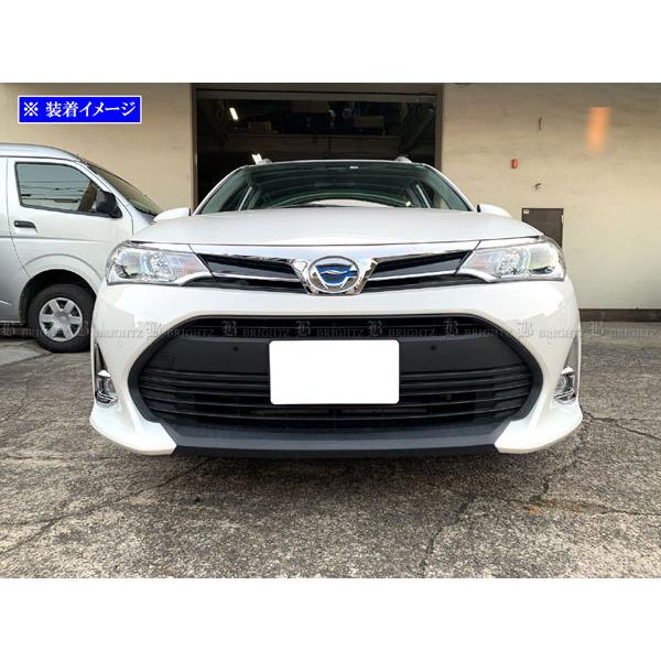 カローラフィールダー 160 NZE161G ZRE162G 後期 メッキ フォグ ライト