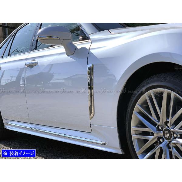 クラウンハイブリッド 220 GWS224 超鏡面 ステンレス メッキ