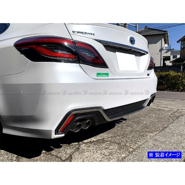 クラウンハイブリッド 220 AZSH20 AZSH21 超鏡面 ステンレス