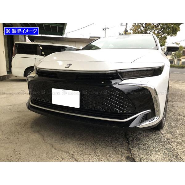 クラウンクロスオーバー TZSH35 AZSH35 メッキ フロント バンパー