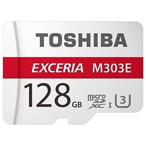 TOSHIBA 東芝マイクロSDXCカード128GB/U3 EMU-A128G/M303E : Brigit 