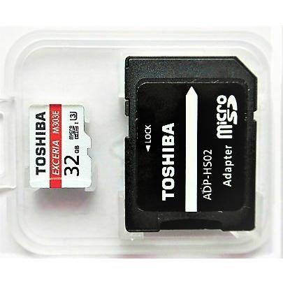 東芝マイクロSDHCカード32GB　EXCERIA　M303E　CLASS10 UHS-3 | TOSHIBA | 02