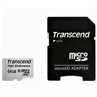 Transcend マイクロSDXCカード64GB/Class10/UHS-1 HighEndurance ドライブレコーダー向けメモリー｜brigit｜02