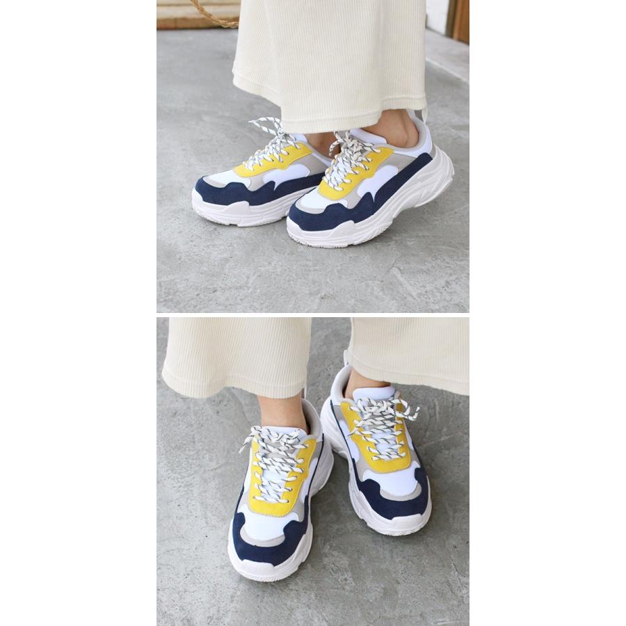 厚底 ダッドスニーカー レディーススニーカー 18 110 Brignton Y 通販 Yahoo ショッピング